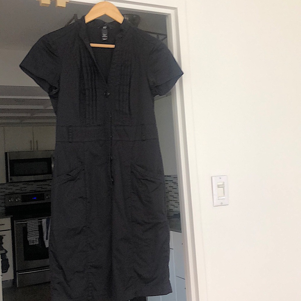 COPY - H&M button Front Dress